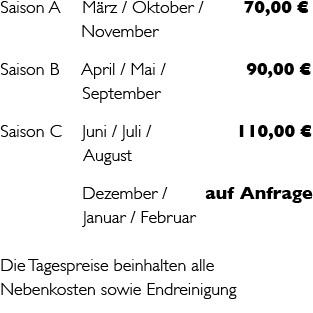 Saisonpreise